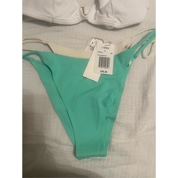 L*Space Helena Top and Itsy Mackena Bikini Bottoms NEW NWT - Picture 2 of 9
